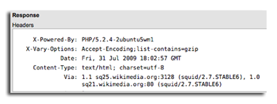 Response Header field