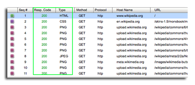 Recording Editor list view