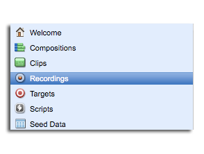 HTTPS Recording list