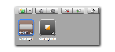 Clip with checkpoint