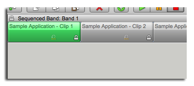default band timing