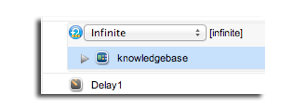 Clip Editor list view, Infinite repeat